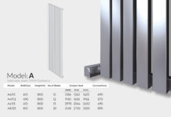 رادیاتور استیل مدل A