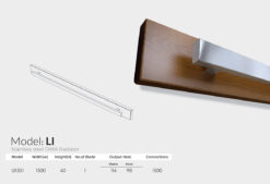 حوله خشک کن استیل مدل LI