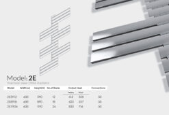 حوله خشک کن استیل مدل 2E