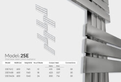 حوله خشک کن استیل مدل 2SE