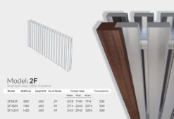 رادیاتور استیل مدل 2F