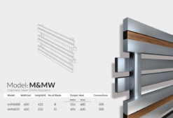 M-MW حوله خشک کن استیل مدل