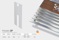 رادیاتور استیل مدل 2P