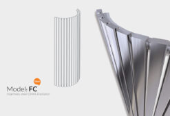 رادیاتور استیل مدل FC